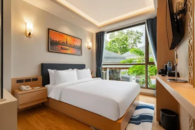 Standard-Queensize-Zimmer — AZ Sunrise Resort & Fitness Club